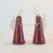 Murano Glas und Gold Dust Angel Figuren von Fratelli Toso, 1960er, 2er Set 3