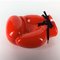 Red Ceramic Boxing Glove Vide Poche by Pieré, 1980s 11