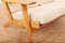 Mid-Century Solid Oak Model GE290 Plank Sofa by Hans J. Wegner for Getama, Image 4