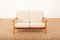 Mid-Century Solid Oak Model GE290 Plank Sofa by Hans J. Wegner for Getama 7