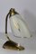 Lámpara de mesa vintage de Rupert Nikoll, años 50, Imagen 3