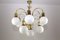 10-Light Chandelier by Orion, 1980s 4