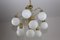 10-Light Chandelier by Orion, 1980s, Image 8