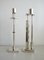 Silver Plate and Brass Candleholders by Ettore Sottsass for Swid Powell, 1980s, Set of 2, Image 13