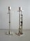 Silver Plate and Brass Candleholders by Ettore Sottsass for Swid Powell, 1980s, Set of 2, Image 14