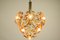 Vintage Murano Glass Blossom Pendant Lamp from Mazzega, 1960s 4