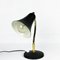 Black Metal and Brass Cocotte Table Lamp, 1950s 2