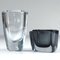 Swedish Glass Vases by Gunnar Nylund for Stromberg, 1950s, Set of 2, Image 4