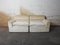 Italienisches Cremefarbenes Modulares Sofa aus Samt von Studio Simon, 1970er, 5er Set 10