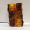 Brutalist Multicolored Glass Sconce, 1970s 16