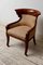 19th Century English Mahogany Library Chair 1