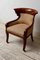19th Century English Mahogany Library Chair, Image 1