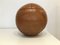 Balón medicinal vintage de 5 kg de cuero, años 30, Imagen 4