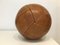 Balón medicinal vintage de 5 kg de cuero, años 30, Imagen 8