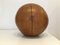 Balón medicinal vintage de 5 kg de cuero, años 30, Imagen 5