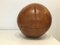 Balón medicinal vintage de 5 kg de cuero, años 30, Imagen 2