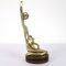 Mid-Century Brass Statue of Stylized Mother with Child in Hagenauer Werkstätte Style 4