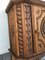 Hand-Carved Hanging Cabinet, 1940s, Image 8