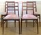 Afromosia & Velvet Dining Chairs by Richard Hornby for Fyne Ladye, 1960s, Set of 4, Immagine 3