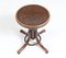 Art Nouveau Austrian Beech Bentwood Revolving Stool by Thonet, 1910s 3