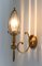 Hollywood Regency Gilt Brass Sconce by Gaetano Sciolari, 1970s 5