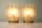 Mid-Century Glass Tube Sconces from Doria Leuchten, 1960s, Set of 2 1