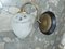 Vintage Ceiling Light and Wall Light, 1970s, Set of 2 2