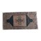 Small Turkish Distressed Low Pile Rug Hand Knotted Bath Mat or Yastik Rug, 1970s, Image 1