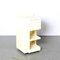 Small Vintage White Trolley by Joe Colombo for Bieffeplast, Immagine 1