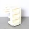 Small Vintage White Trolley by Joe Colombo for Bieffeplast, Immagine 2