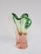Czech Art Glass Vase by Josef Hospodka for Chrisbska, 1960s 1