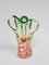 Czech Art Glass Vase by Josef Hospodka for Chrisbska, 1960s 5