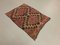 Petit Tapis Mini Kilim Vintage en Laine Rose, Rouge & Beige, Turquie, 1960s 4