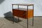 Minimalist Model 1355 Bedside Table with Drawers in Teak and Tubular Steel, 1960s, Image 3