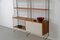 Walnut Wall Unit by Strinning, Kajsa & Nils "Nisse" for String, 1960s 9