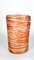 Red Amber Blown Murano Glass Vase from Made Murano Glass, Image 6