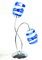 Lampe Sbruffo en Verre de Murano Bleue de Made Murano Glass 7