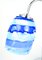 Lámpara de cristal de Murano Sbruffo azul de Made Murano, Imagen 2