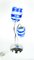 Lámpara de cristal de Murano Sbruffo azul de Made Murano, Imagen 6