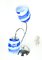 Murano Glas Lampe Blue Sbruffo von Made Murano Glass 9