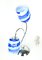 Murano Glass Lamp Blue Sbruffo from Made Murano Glass 9