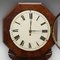 Antique Victorian English Drop Dial Wall Clock, 1870s 10