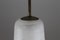 Lampe à Suspension en Verre Opalin de Rupert Nikoll, 1950s 4