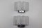 Cubist Wall Lights from Stölzle, 1960s, Set of 2, Image 4