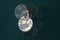 Apliques Mid-Century de cristal de Murano iridiscente y nacarado. Juego de 2, Imagen 8