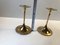 Model Hi-Fi Brass Candlesticks by Max Brüel for Torben Orskov, 1960s, Set of 2 10