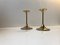 Model Hi-Fi Brass Candlesticks by Max Brüel for Torben Orskov, 1960s, Set of 2 6