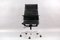 Mid-Century Chrome and Leather Model EA 119 Swivel Chair by Charles & Ray Eames for Vitra, Image 2