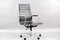 Mid-Century Modell EA 119 Drehsessel aus Chrom & Leder von Charles & Ray Eames für Vitra 4