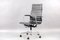 Mid-Century Chrome and Leather Model EA 119 Swivel Chair by Charles & Ray Eames for Vitra 1